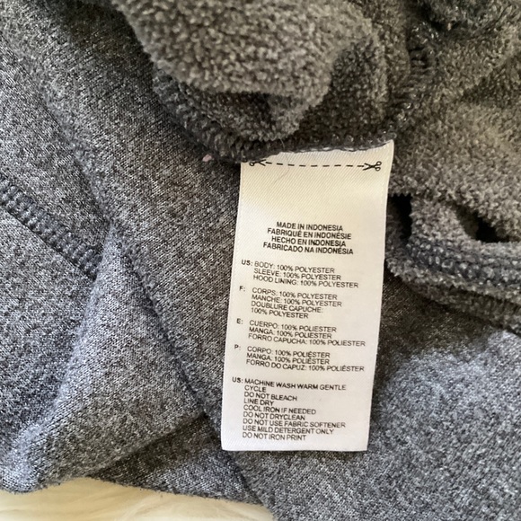 Adidas Ultimate Gray Hoodie "Fight Like Hell" Cancer Small - Picture 9 of 9